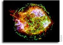NASA Chandra Produces Image of Exploded Star Cassiopeia A