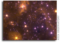 Laser Vision Gives New Eyes to Keck Telescope