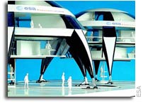 Space houses on Earth