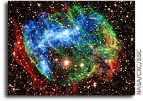 NASA Chandra Observation of Supernova W49B Supernova Points to Ancient Gamma Ray Burst