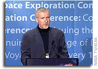 Transcript of Closing Keynote Address by James Cameron at the AIAA's First Space Exploration Conference
