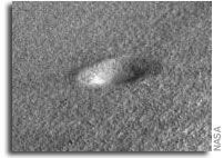 NASA Mars Rover Opportunity Image: Very Small Crater?