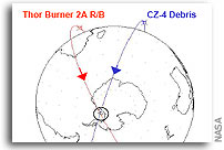 Accidental Collisions of Cataloged Satellites Identified