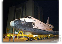 NASA's Discovery Rolls to Major Return to Flight Milestone