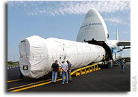 Lockheed Martin Delivers Atlas V to Cape Canaveral for NASA's Mars Reconnaissance Orbiter Mission