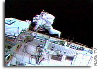 Spacewalkers Complete Repair Test