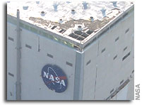 Imagery of Damage to NASA's Michoud Assembly Facility Available