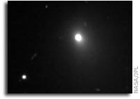 NASA Deep Impact MRI Image of Tempel 1 - June 13, 2005