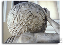 LSU Physics and Astronomy faculty member discovers long-lost star catalog on Roman statue
