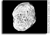 NASA Finds Hydrocarbons on Saturn's Moon Hyperion
