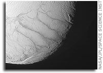 Surface of Enceladus