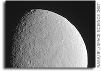 Cassini Image: Rhea