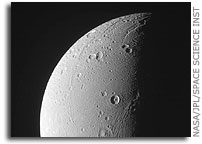 Cassini Image: Dione