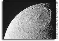 Cassini Image: Rhea