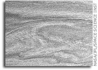 NASA Cassini Image: Vortex Flow
