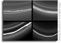 Four Views of the F Ring