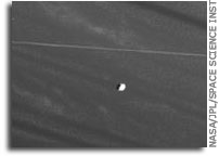 NASA Cassini Image: Shepherd of Ice