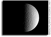 Rhea at Half-Moon