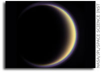 Cassini Image: Titan's Halo