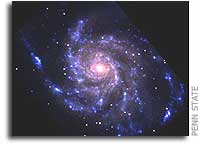 Swift Sees Pinwheel Galaxy, Satellite Fully Operational