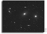 Virgo image gives evidence of violent life, death of cluster galaxies
