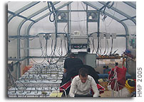 Arthur Clarke Mars Greenhouse Update, July 20, 2005