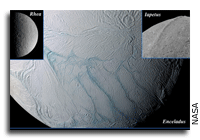 Cassini's Photo Album From a Season of Icy Moons