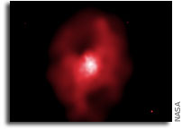 Most powerful eruption in the universe discovered