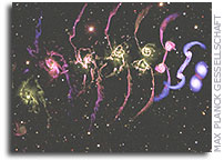 Simulations show how growing black holes regulate galaxy formation