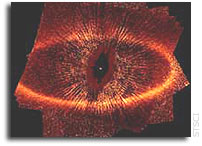 Dust Ring Around Fomalhaut Disrupted by Planet