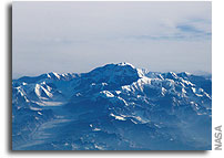 NASA Space Station Image of Denali (Mt. McKinley)