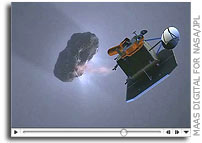 Cornell grad Dan Maas creates Deep Impact animations for NASA
