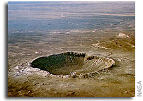 Scientists solve mystery of Meteor Crater's missing melted rocks