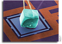 Chip-scale refrigerators cool bulk objects