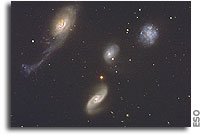 Cosmic Portrait of a Perturbed Family