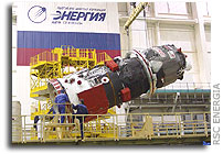 Photo Report: Progress M-55 transport cargo vehicle processing at  Baikonur Cosmodrome