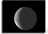 Rosetta's view of the Moon