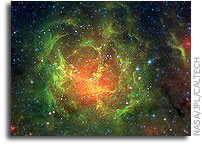 Spitzer Finds Stellar Incubators With Massive Star Embryos