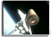 NASA Releases Movie of STS-121 Solid Rocket Booster Separation As Viewed From A Camera On A SRB