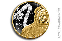 Royal Canadian Mint Presents its New Collector Coins to Canadian Astronaut Chris Hadfield