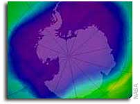 NASA and NOAA Announce Antarctic Ozone Hole Is a Record Breaker