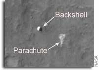 NASA Mars Reconnaissance Orbiter Photographs Spirit and Vikings on the Ground