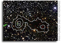 ESA's ISO provides the first view of monstrous stars being born