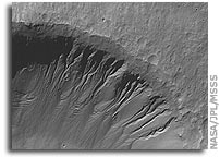 Mars Picture of the Day: Weepy Crater