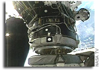 Atlantis Arrives at Space Station