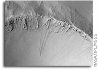 Mars Picture of the Day: Layered Crater Walls