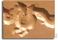 ESA Mars Express Images: Nanedi Valles valley system on Mars