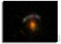 Gravity helps SDSS-II reveal a brilliant jewel of the early universe