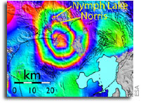 ESA satellite reveals Yellowstone's deep secret