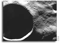Shackleton crater: SMART-1's search for light, shadow and ice at lunar